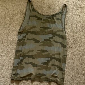 American Eagle Outfitters Camouflage Tank Top